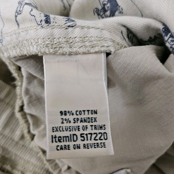 LL Bean Pants Womens 1X Sandbar Ripstop Pull On Capri Drawstring Outdoor NWT - Picture 3 of 10